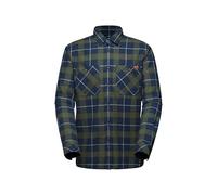 Mammut Alvra Camisa de Manga Larga Hombre Marino-Oscuro pantano S