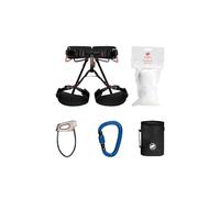MAMMUT ARNES 4 Slide Climbing Package Black, Adultos Unisex, Neutral (Blanco), XS/m