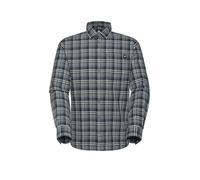 MAMMUT Camisa de senderismo para hombre Trovat Summer azul oscuro | M