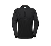 MAMMUT Camiseta de senderismo con cremallera Aenergy para hombre negro | L