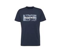 MAMMUT Camiseta funcional Trovat para hombre azul oscuro | L