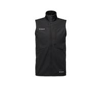 MAMMUT Chaleco Softshell Ultimate VIII para hombre negro | S
