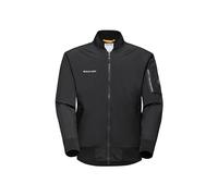 Mammut - Chaqueta bomber utilitario, Negro, XL