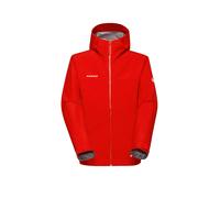 MAMMUT Chaqueta de senderismo para hombre Crater Light 3L GTX con capucha rojo | L