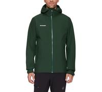 Mammut Chaqueta Hardshell para hombre, serie Alto Light, S, verde, con capucha, chaqueta funcional, de DRYtechnology 2.5 L, Woods, S