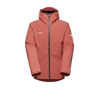 Mammut Chaqueta Hardshell para hombre, serie Alto Light, XL, naranja, con capucha, chaqueta funcional, de DRYtechnology 2.5 L, Brick, XL