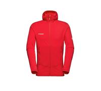 MAMMUT Chaqueta polar para hombre Taiss Light ML Hoodie rojo | XXL