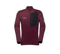 MAMMUT Chaqueta polar para hombre Taiss Light ML rojo oscuro | L