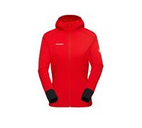 MAMMUT Chaqueta polar para mujer Taiss Light ML rojo | L
