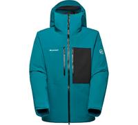 Mammut - Chaquetas de esquí - Stoney HS Thermo Hooded Jacket Men Deep Teal Black - Talla L - Azul Azul L