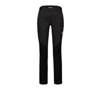 Mammut Courmayeur SO Pants Women - Pantalones Softshell para Mujer | para Senderismo | Negro, Talla 38 Corto