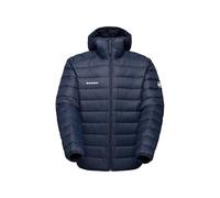 Mammut Crag IN Hooded Jacket Men - Chaqueta Aislante con Capucha para Hombre | Cazadora de Invierno Ligera y Acolchada | Talla L, Marine