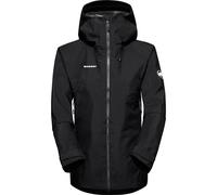 Mammut Crater IV HS Hooded Jacket Women - Chaqueta Impermeable para Mujer con Capucha | Ligera con GORE-TEX | Negro, S
