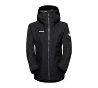 Mammut Crater IV HS Hooded Jacket Women - Chaqueta Impermeable para Mujer con Capucha | Ligera con GORE-TEX | Negro, S