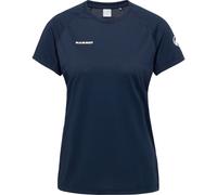 Mammut - Ropa de senderismo mujer - Ducan FL T Shirt Women Marine para Mujer - Talla M - Azul marino Azul marino M