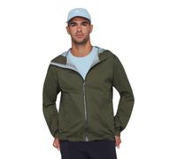 Mammut Ducan Light HS - Chaqueta impermeable con capucha para hombre | EU L in Dark Marsh