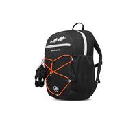 Mammut First Zip 8 | Mochila de senderismo para niñas y niños, para niños de 2 a 9 años, con bonito peluche | 8 l, color negro