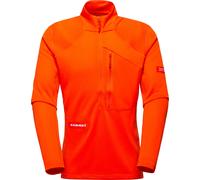 Mammut - Forros polares - Eiger Nordwand Advanced FL Half Zip Pull Men Eiger Orange de Lana - Talla M - Naranja Naranja M