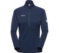 Mammut - Forros polares mujer - Taiss ML Half Zip Pull Women Marine para Mujer de Lana - Talla S - Azul marino Azul marino S