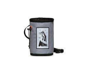 Mammut Gym Print Chalk Bag | Bolsa de Tiza para Escalada, Bolsa de Magnesia, con Bolsillo con Cremallera para Smartphone, Talla única, aleación