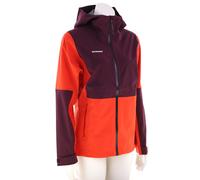 MAMMUT Linard Guide HS - Chaqueta con capucha para mujer, color rojo
