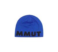 Mammut Logo Beanie, Azul y Negro, Talla única