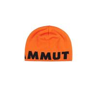 Mammut Logo Beanie, Naranja y Negro, Talla única