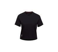 Mammut Massone Camiseta Cropped Mujeres Parche Negro L