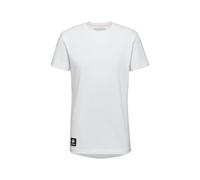 Mammut Massone Patch - Camiseta de algodón orgánico para Hombre, Ligera, para Escalada, Strata, Blanco, X-Large