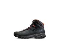 Mammut Mercury IV Mid GTX Men, Botas de Trekking y Senderismo Hombre, Negro y Rojo, 46 2/3 EU