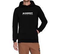 Mammut ML Sudadera con Capucha Hombre Logo Negro-Blanco S