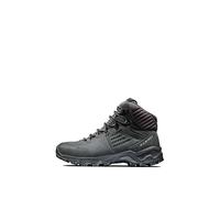 Mammut Nova IV Mid GTX Women | Botas de montaña para Mujer, Zapatos de Trekking Impermeables, Zapatos para Actividades al Aire Libre, Botas de montaña Gore-Tex | Negro-Rojo Sangre, 4