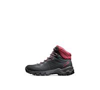 Mammut Nova IV Mid GTX Women, Zapatos de Senderismo Mujer, Black Blood Red, 38.5 EU