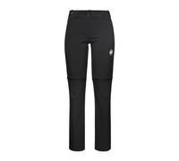 Mammut Outdoor Zip Off Pants Women Pantalones para Senderismo, Negro, 48 Mujeres