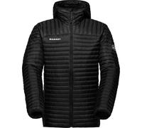 Mammut Broad Peak Light IN Hooded Jacket Men - Chaqueta de Montaña para Hombre con Capucha | Ligera y Acolchada | Negro, Talla M