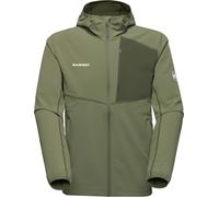 Mammut - Ropa de senderismo - Madris Light ML Hooded Jacket Men Marsh de Lana - Talla S - Caqui Caqui S