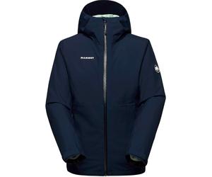 Mammut - Ropa de senderismo mujer - Alto Light 3 in 1 HS Hooded Jacket Women Marine Silver Sage para Mujer - Talla M - Azul marino Azul marino M