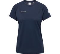 Mammut - Ropa de senderismo mujer - Ducan FL T Shirt Women Marine para Mujer - Talla XS - Azul marino Azul marino XS