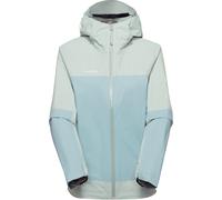 Mammut - Ropa de senderismo mujer - Ducan HS Hooded Jacket Women Silver Sage Nebla para Mujer - Talla S - Azul Azul S