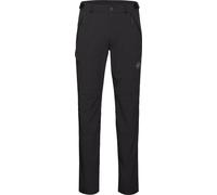 Mammut Runbold IV Pants Men - Pantalones de Senderismo Hombre | Ropa Montaña con Bolsillos Cremallera et UV | Talla 46, Negro