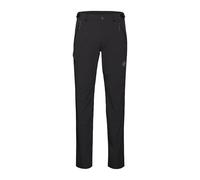 Mammut Runbold IV Pants Men - Pantalones de Senderismo Hombre | Ropa Montaña con Bolsillos Cremallera et UV | Talla 48 Corto, Negro
