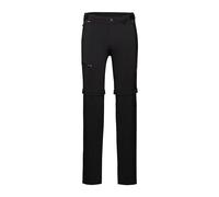Mammut Runbold Zip Off Pantalón Hombre, Negro, 48 Largo