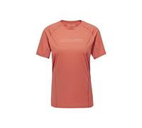 Mammut Selun FL - Camiseta con Logo para Mujer, Brick, M