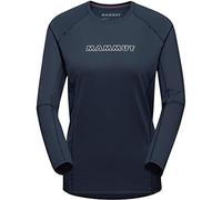 Mammut Selun FL Manga Larga Mujer Logo, Marino, S