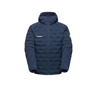 Mammut Sender IN Hooded Jacket Men - Chaqueta Aislante Ligera con Capucha para Hombre | Cazadora de Invierno para Montaña y Uso Diario | Talla S, Marine