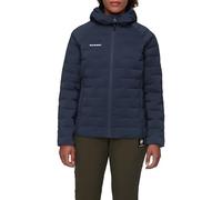 Mammut Sender IN Hooded Jacket Women - Chaqueta Aislante Ligera con Capucha para Mujer | Cazadora de Invierno para Montaña y Uso Diario | Talla L, Marine