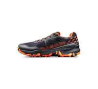 MAMMUT SERTIG II Low, Zapatillas de Senderismo Hombre, Black/Vibrant Orange, 40 2/3 EU