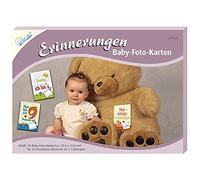 Mammut Spiel & Geschenk fotográficas 3D para bebés, 36 Memoria para el Primer Vida de tu bebé, hito para 1. Año niñas, Tarjetas de Fotos Aprox. 10,5 x 14,8 cm, Multicolor (129030)