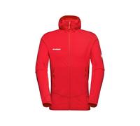 Mammut Taiss Light ML Hooded Jacket Men - Chaqueta Ligera para Hombre con Capucha | De Forro Polar y Nailon | Mammut Red, Talla S