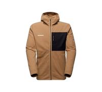 Mammut Tamaro ML Hooded Jacket Men - Chaqueta para Senderismo para Hombre | Con Capucha y Cremallera | Claystone-Black, Talla XXL